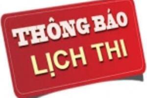 Kế hoạch kiểm tra hoc kỳ 2 năm học
